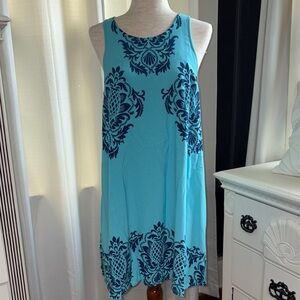 Southern Tide Blue and Navy Dress